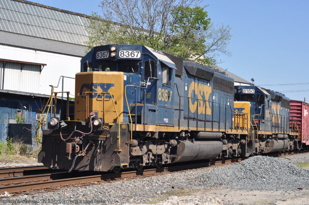 CSXT 8367 South 